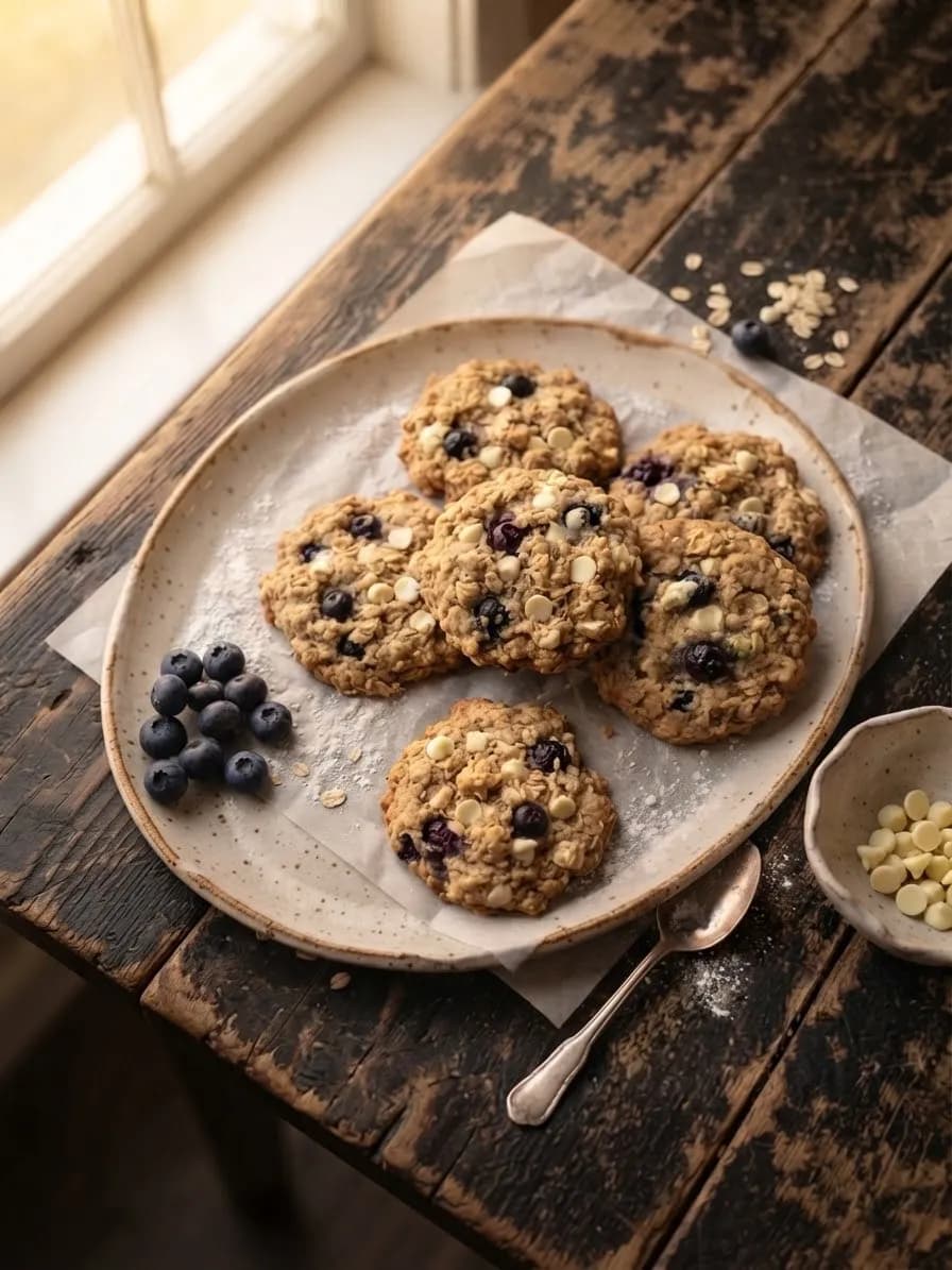 Galletas de avena y sabor silvestre